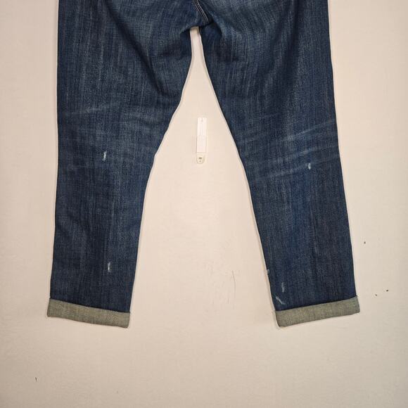 Pilcro And The Letterpress Hyphen Fit Women's Mid Rise Dark Wash Jeans Size 28 - Picture 11 of 13